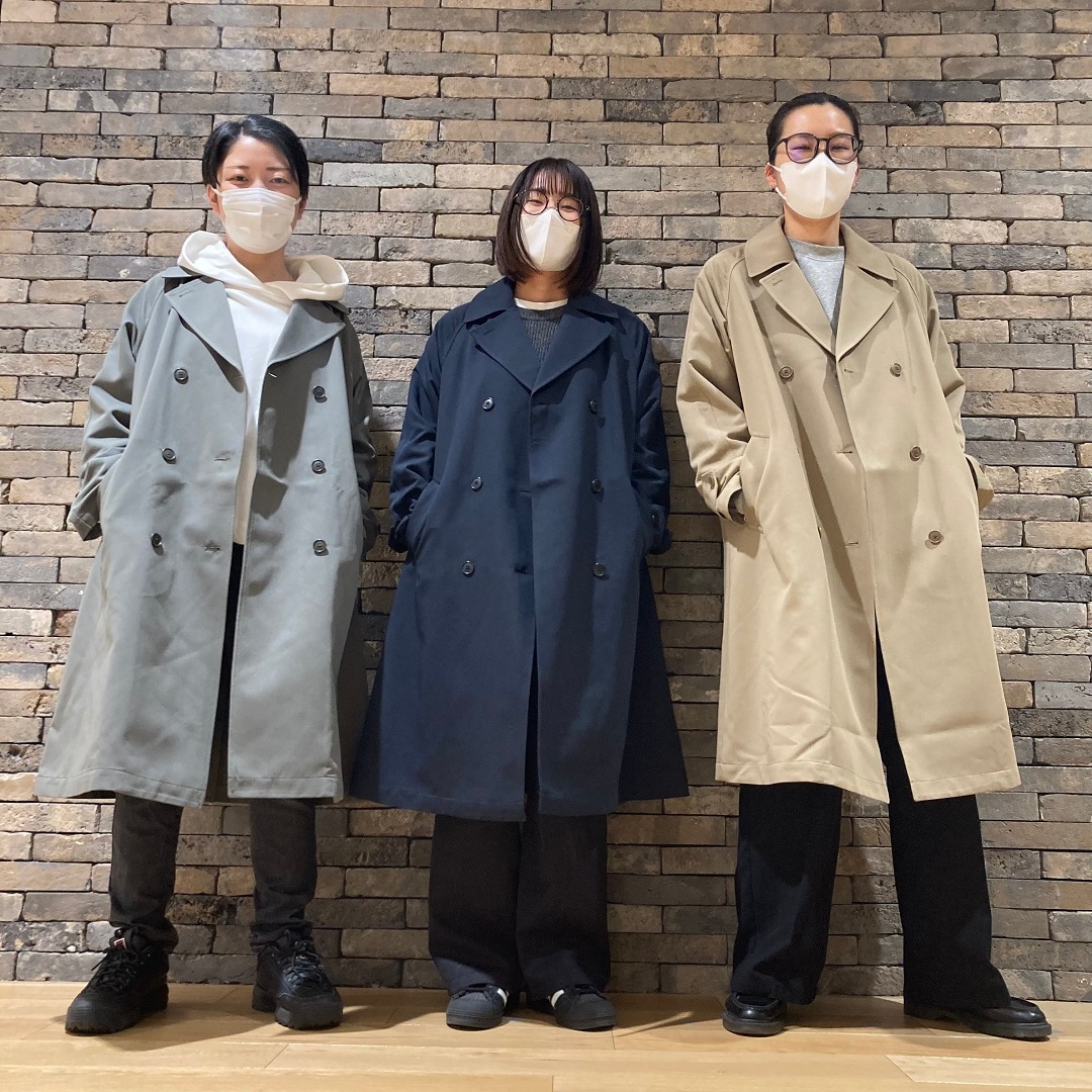 心斎橋パルコ】春の定番コート｜撥水トレンチコート｜ 無印良品
